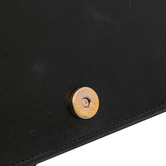 Quilted Caviar Boy Wallet on Chain