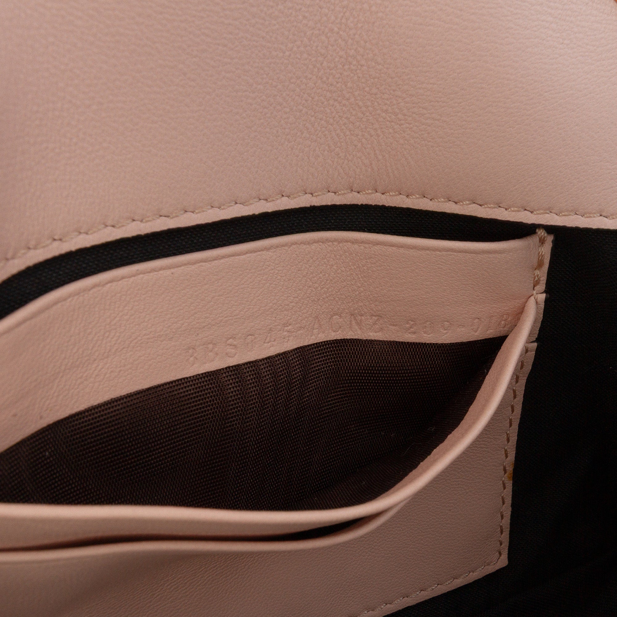 Mini Bicolor Nappa Apolo Chain Baguette Shoulder Bag