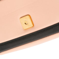 Mini Bicolor Nappa Apolo Chain Baguette Shoulder Bag