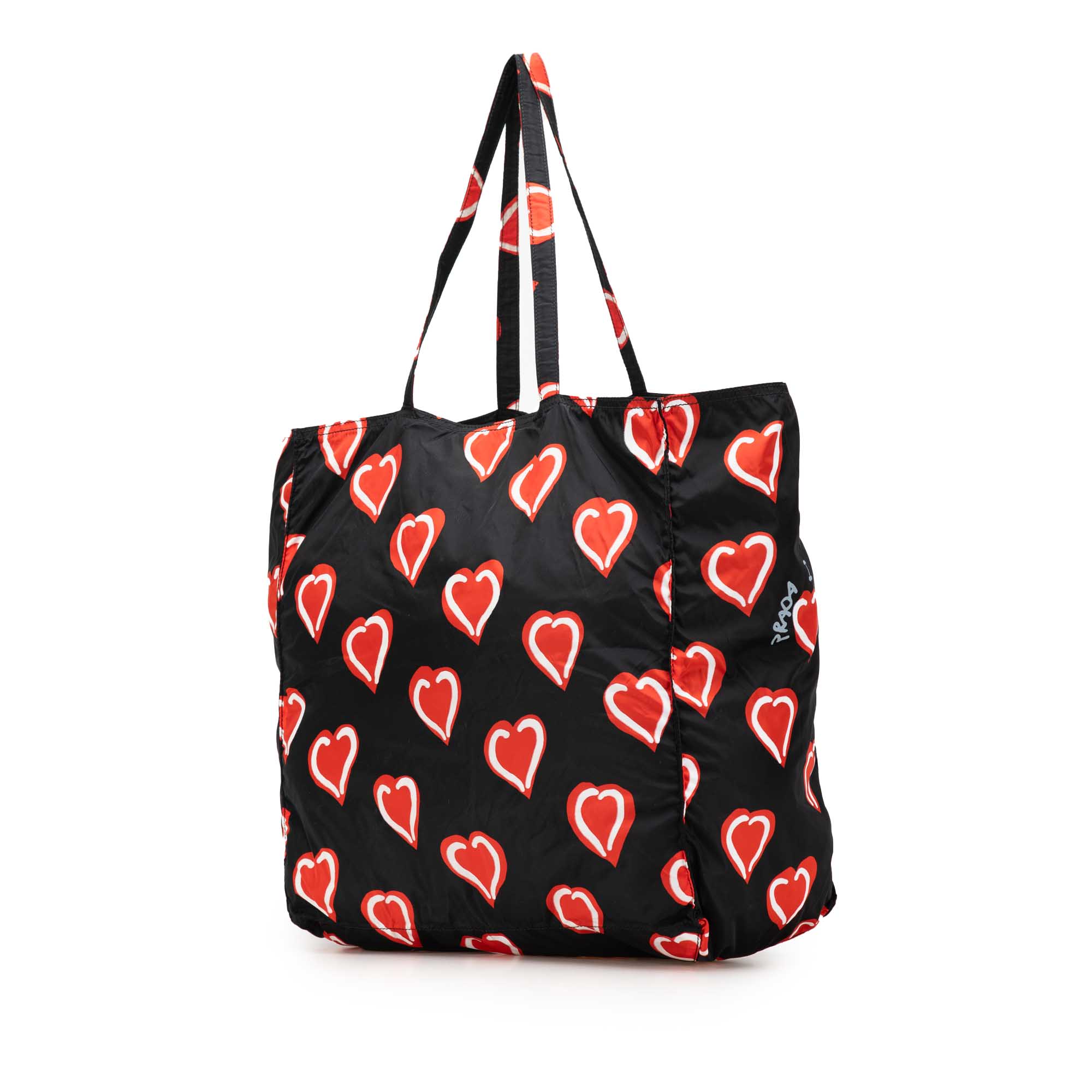 Tessuto Stampato I Heart Prada Tote