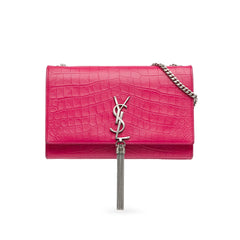 Medium Embossed Kate Tassel Crossbody