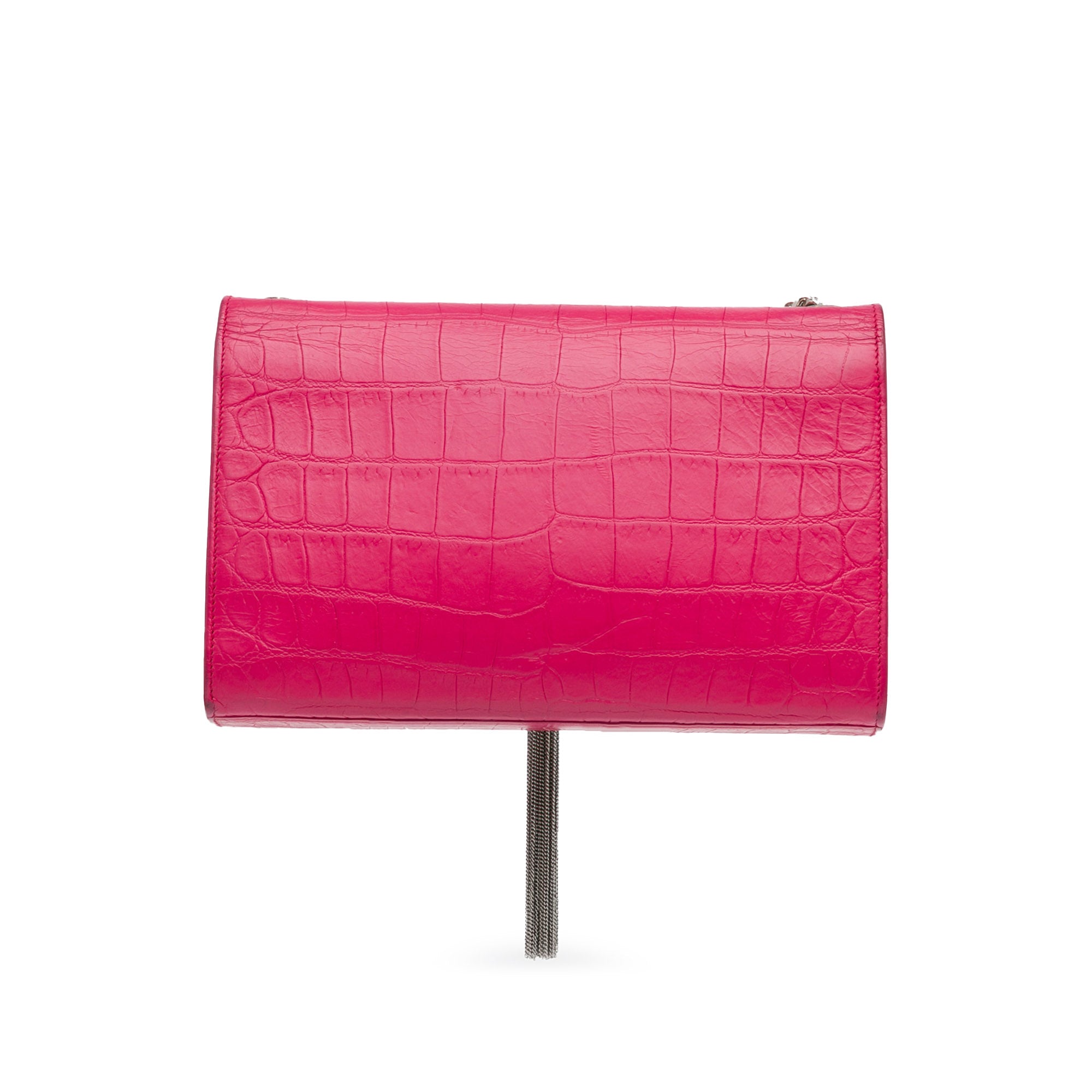 Medium Embossed Kate Tassel Crossbody