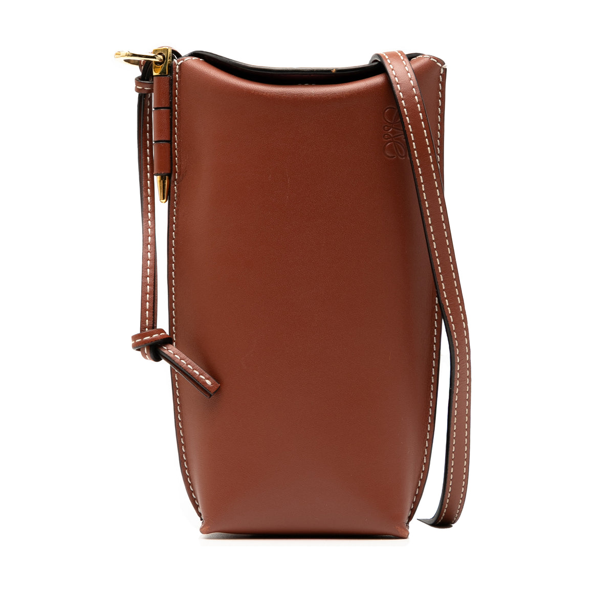 Leather Gate Pocket Crossbody