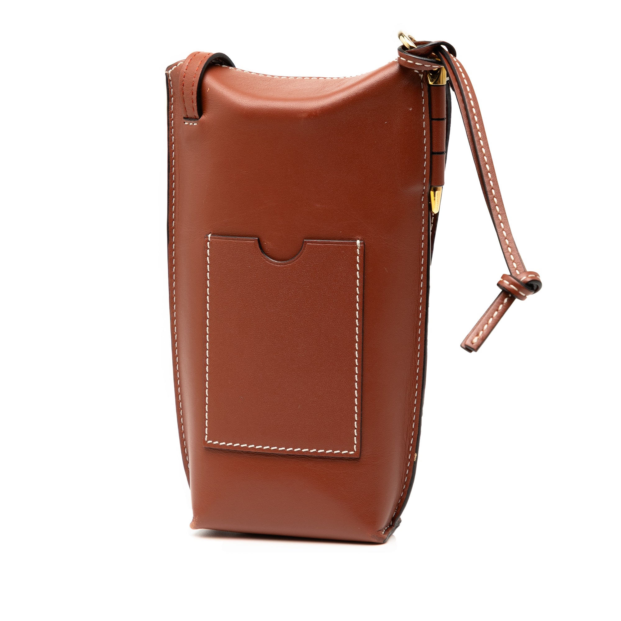 Leather Gate Pocket Crossbody