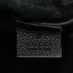 Leather Gucci Logo Clutch Bag_5