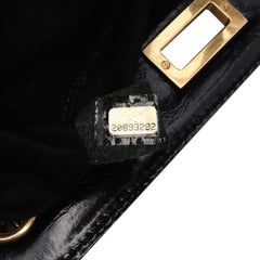 Reissue 2.55 Glazed Crackled Calfskin Shopping Bag