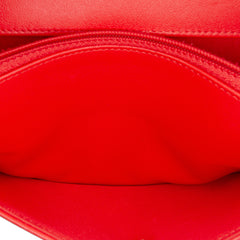Chevron Calfskin Boy Wallet On Chain