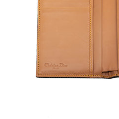 Denim Saddle Trifold Continental Wallet