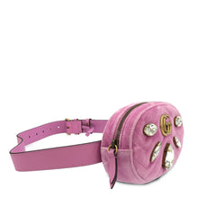 GG Marmont Velvet Belt Bag_1