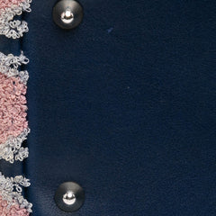 Medium Lambskin And Tweed Cannage Lady Dior