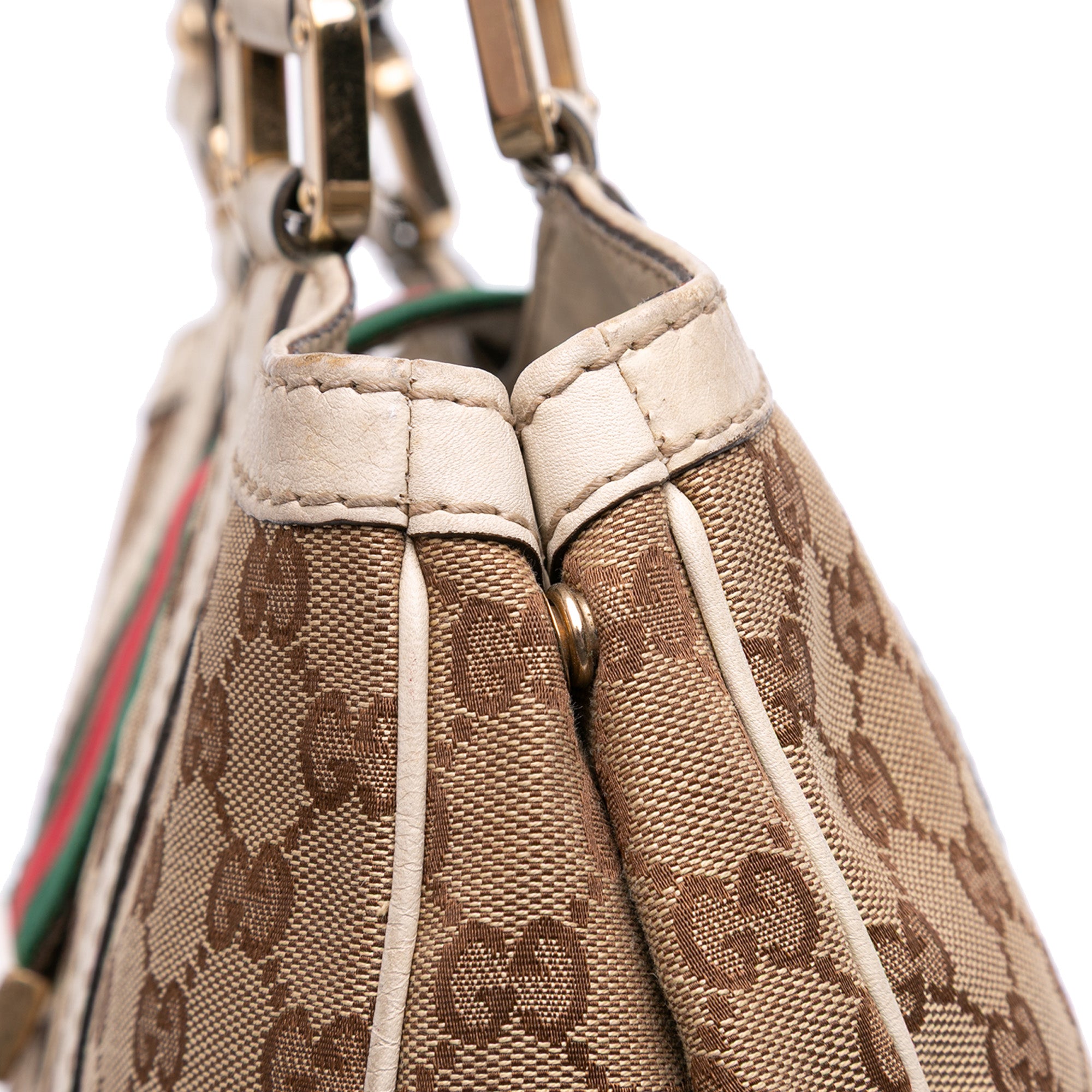 GG Canvas Web New Ladies Tote