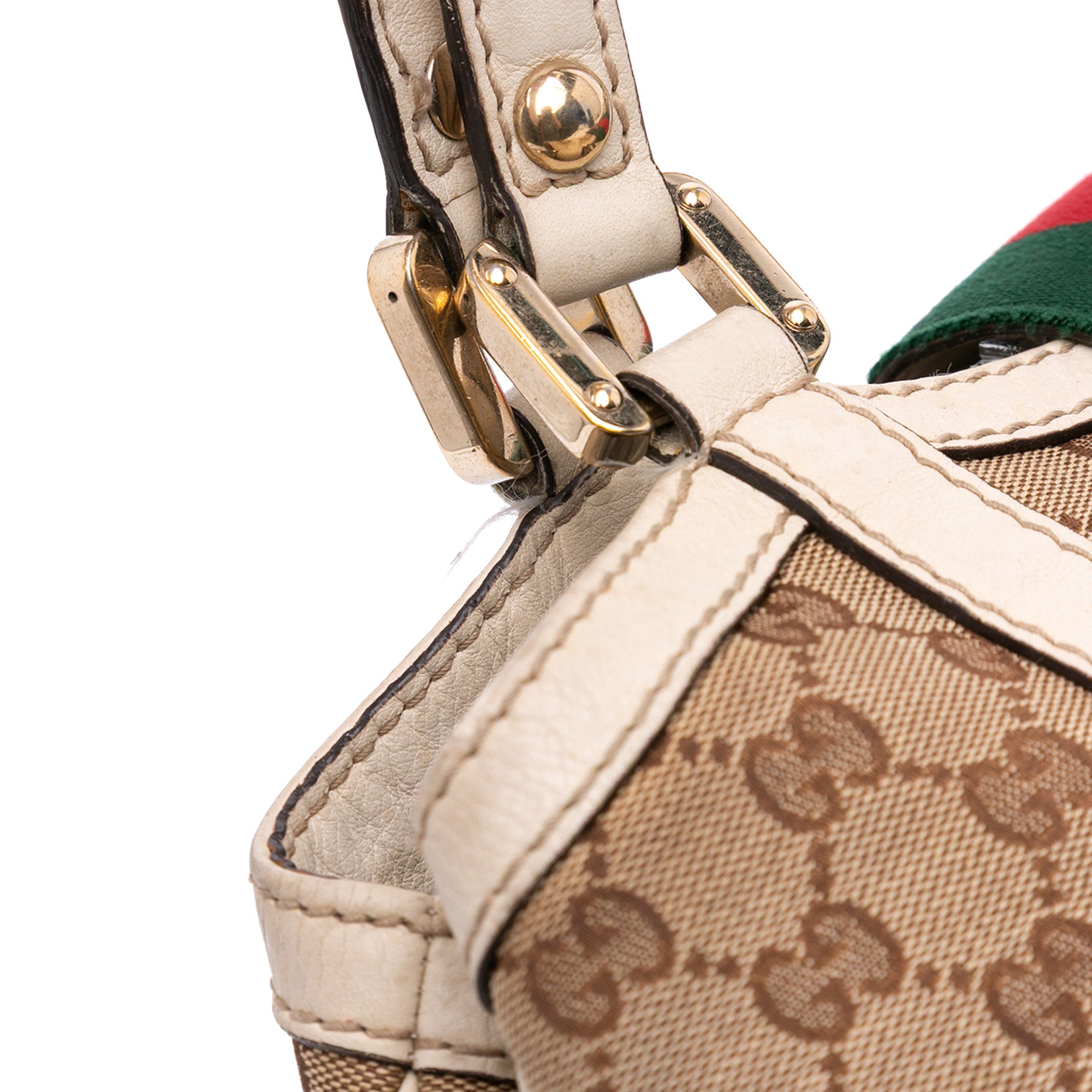 GG Canvas Web New Ladies Tote