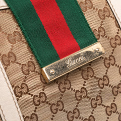 GG Canvas Web New Ladies Tote