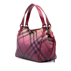 Supernova Check Coated Canvas Bilmore Tote