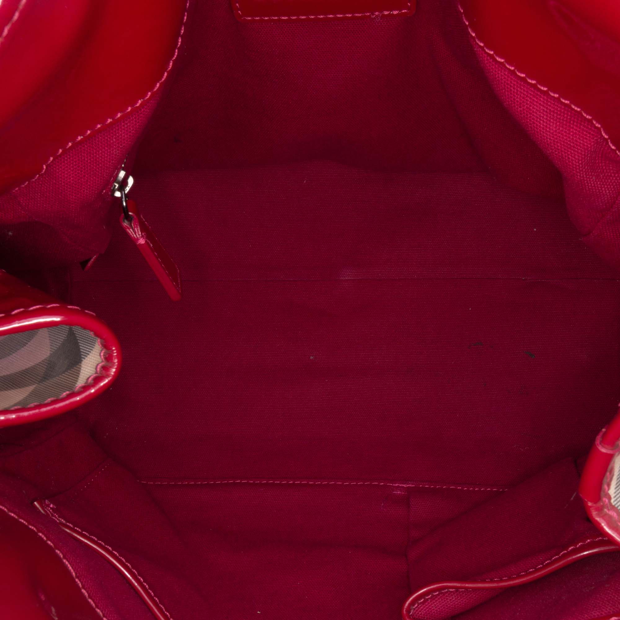 Supernova Check Coated Canvas Bilmore Tote