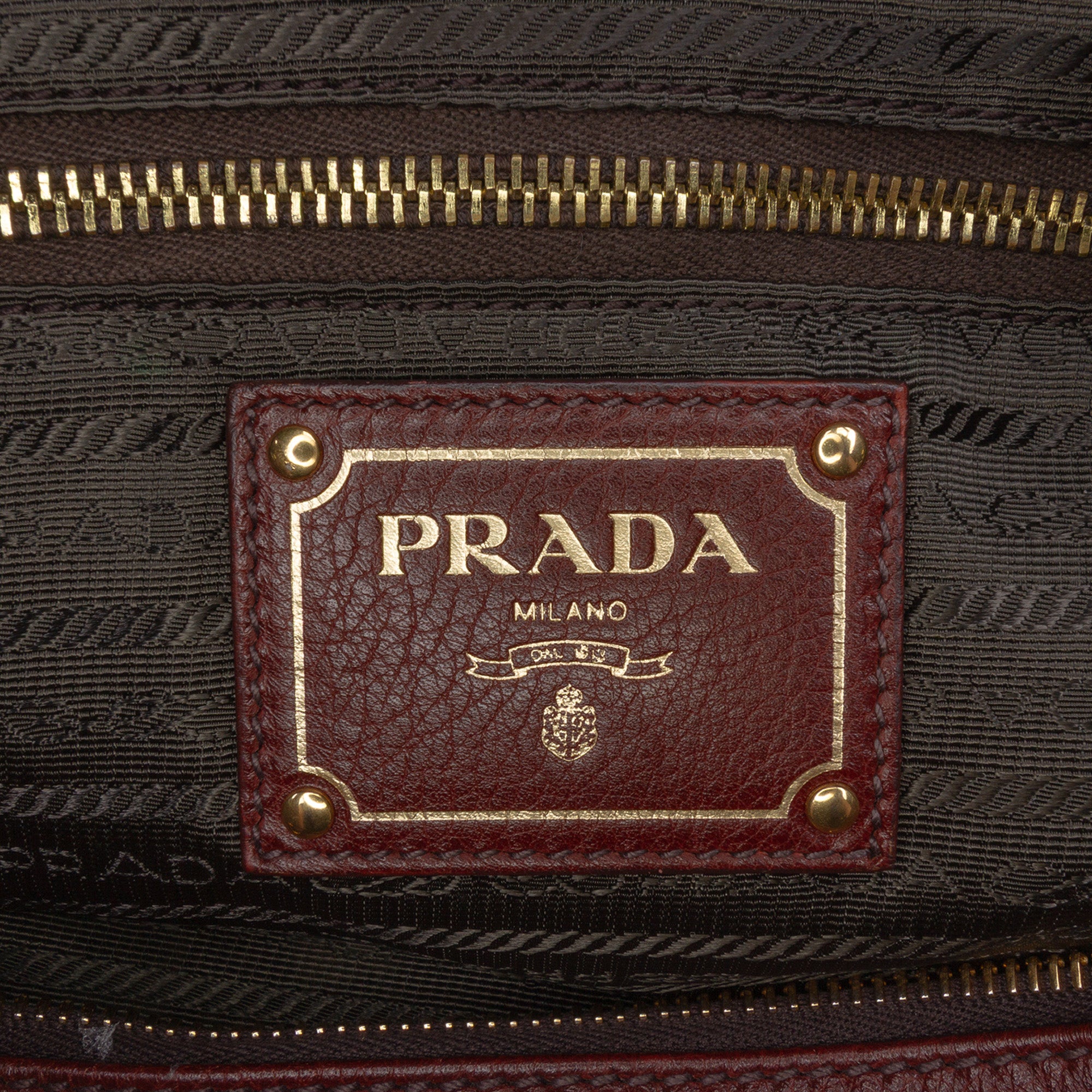 Vitello Daino Zip Top Satchel