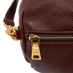 Vitello Daino Zip Top Satchel