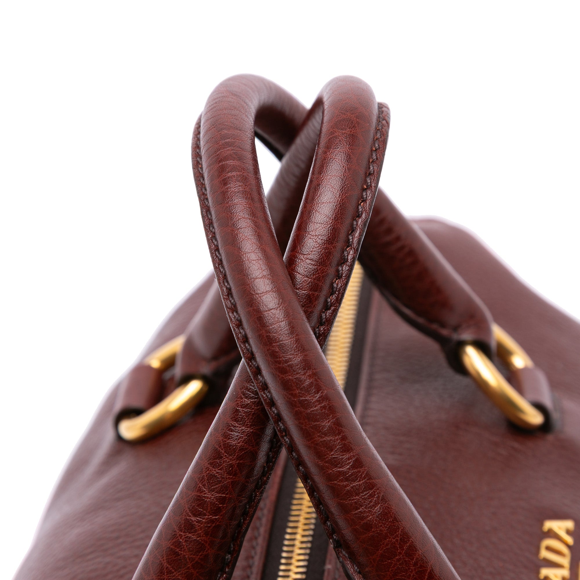 Vitello Daino Zip Top Satchel