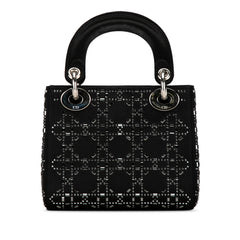 Mini Satin Cannage Crystal Embellished Lady Dior_2