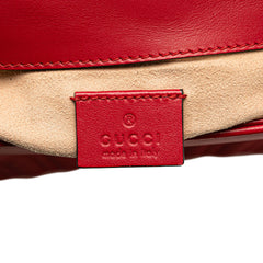 Mini GG Marmont Matelasse Leather Top Handle Bag