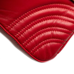 Mini GG Marmont Matelasse Leather Top Handle Bag