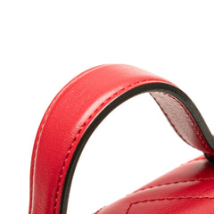 Mini GG Marmont Matelasse Leather Top Handle Bag