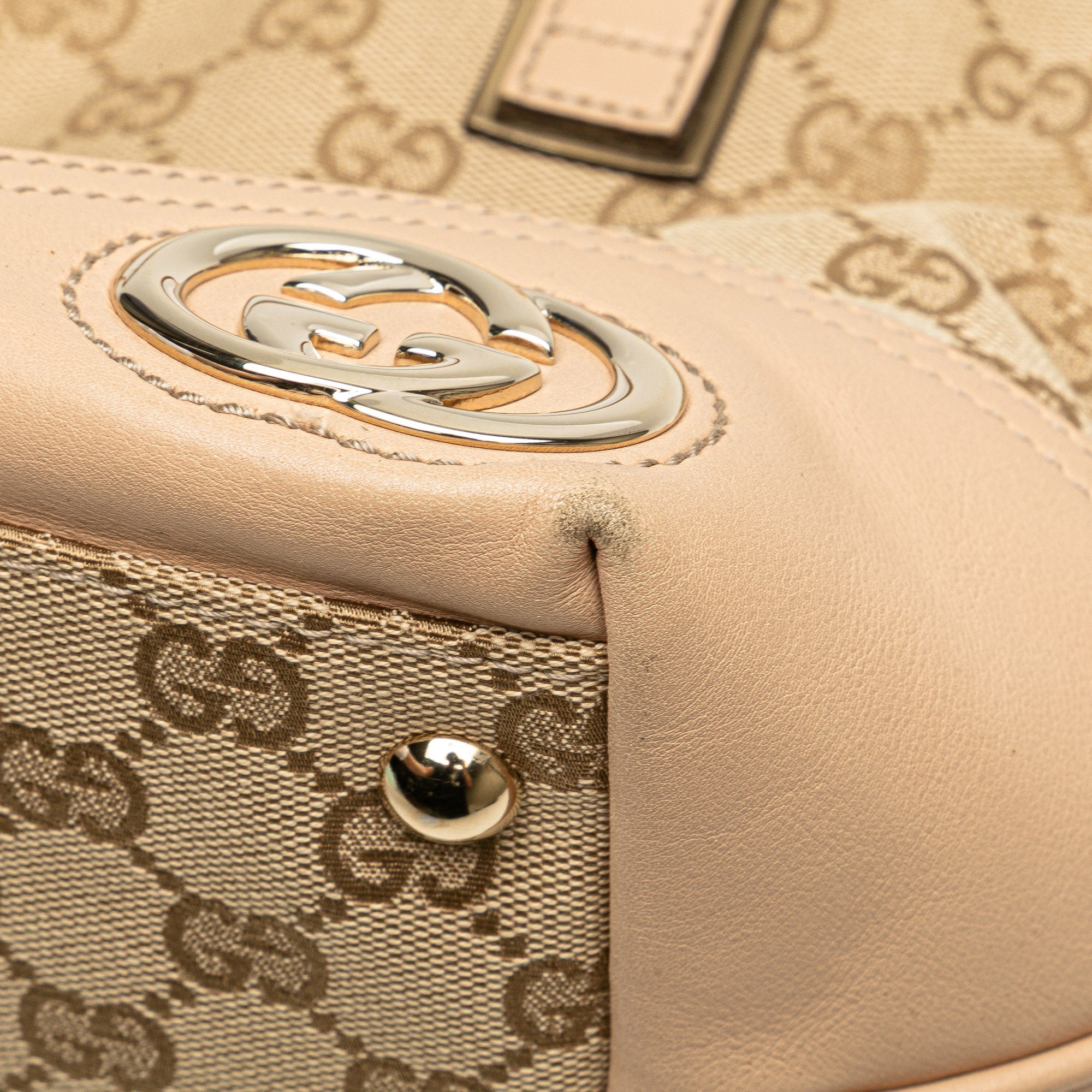 GG Canvas New Britt Tote 