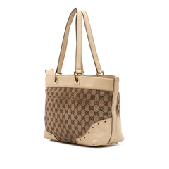 GG Canvas Punch Tote