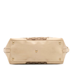 GG Canvas Punch Tote
