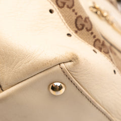 GG Canvas Punch Tote