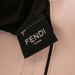 Mini Zucca Embossed Leather Baguette Satchel