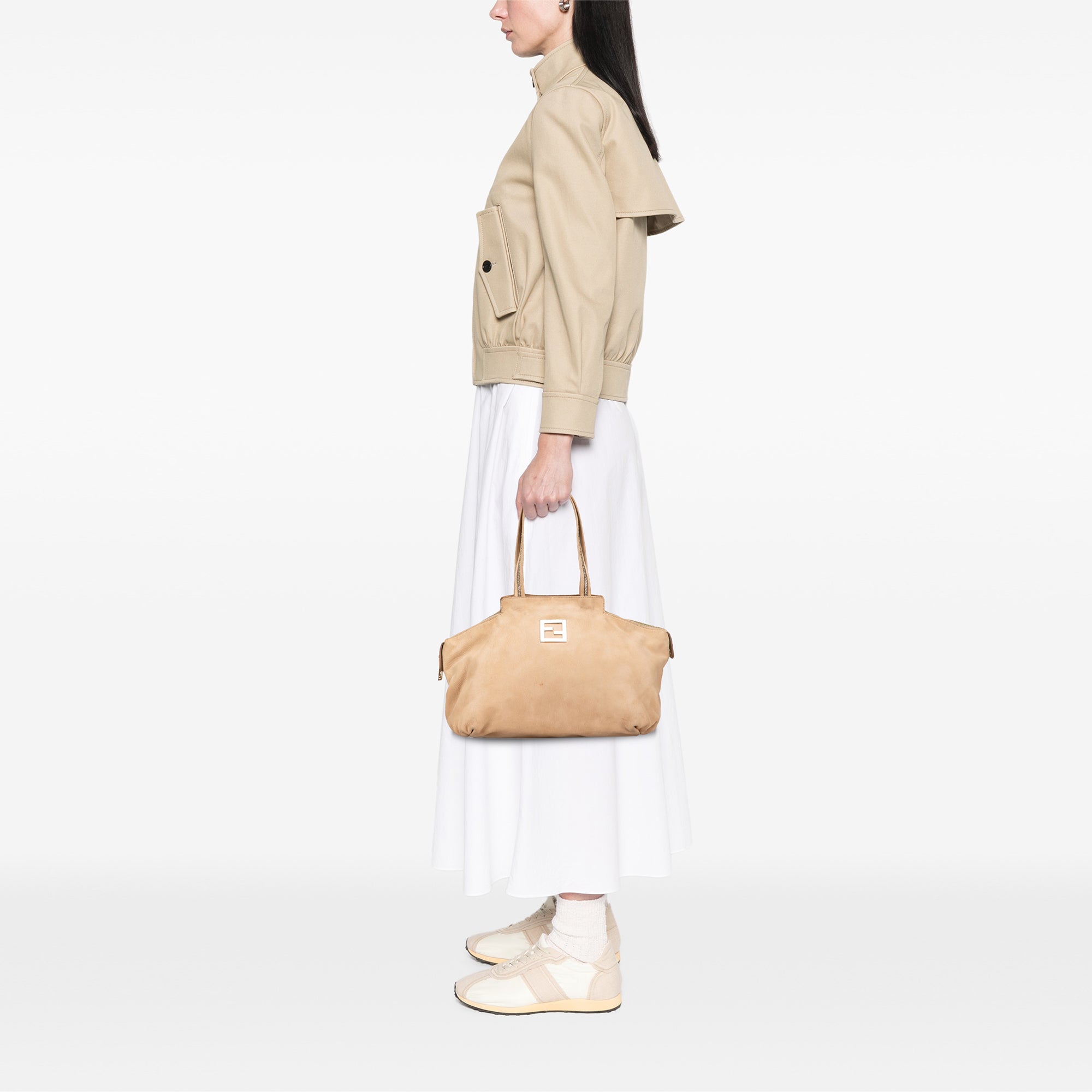 Medium Leather Chains Tote