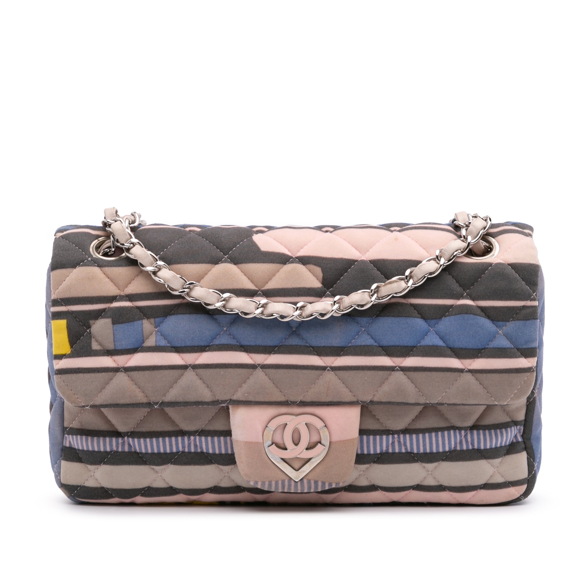 Small Quilted Jersey Ocean Drive Flap