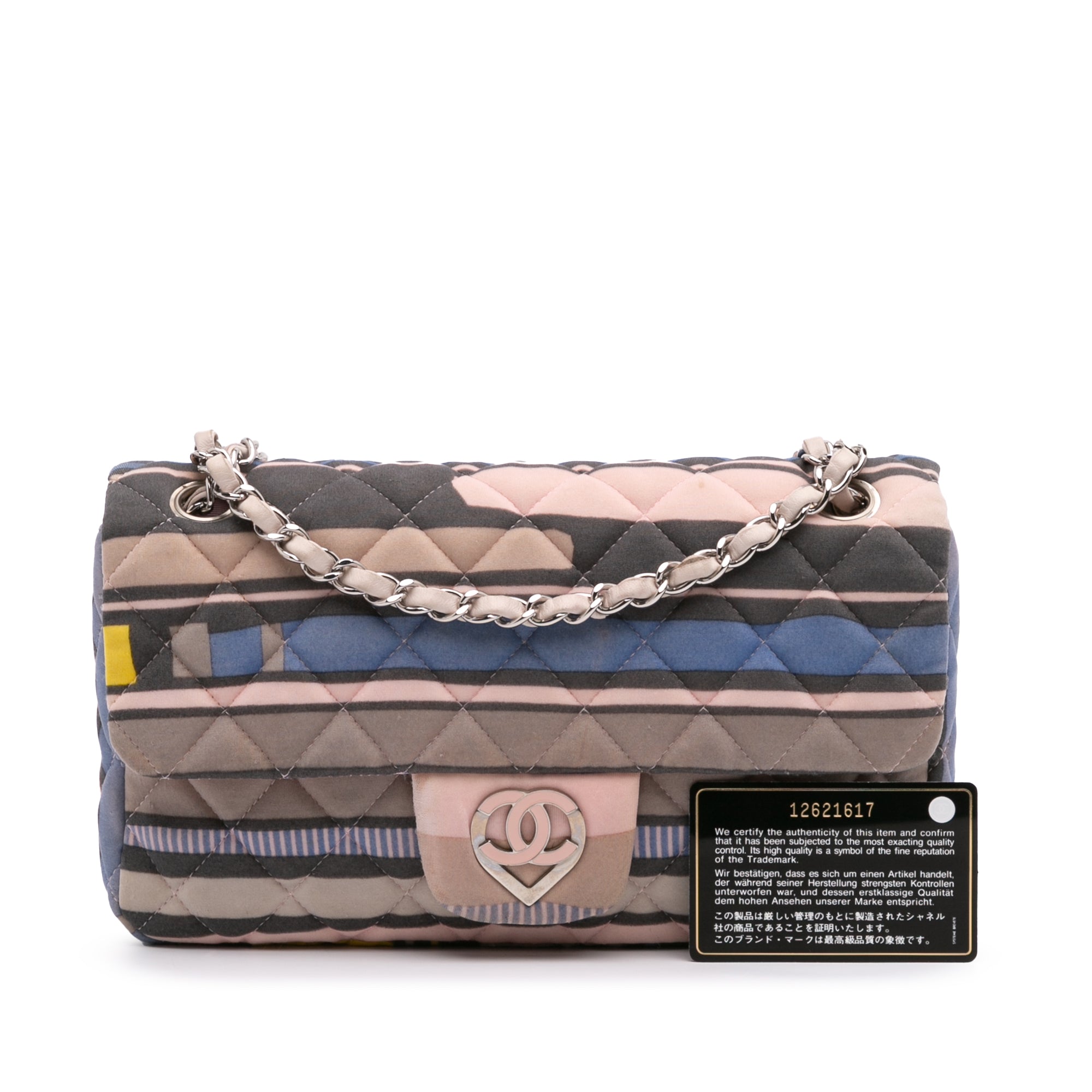 Small Quilted Jersey Ocean Drive Flap