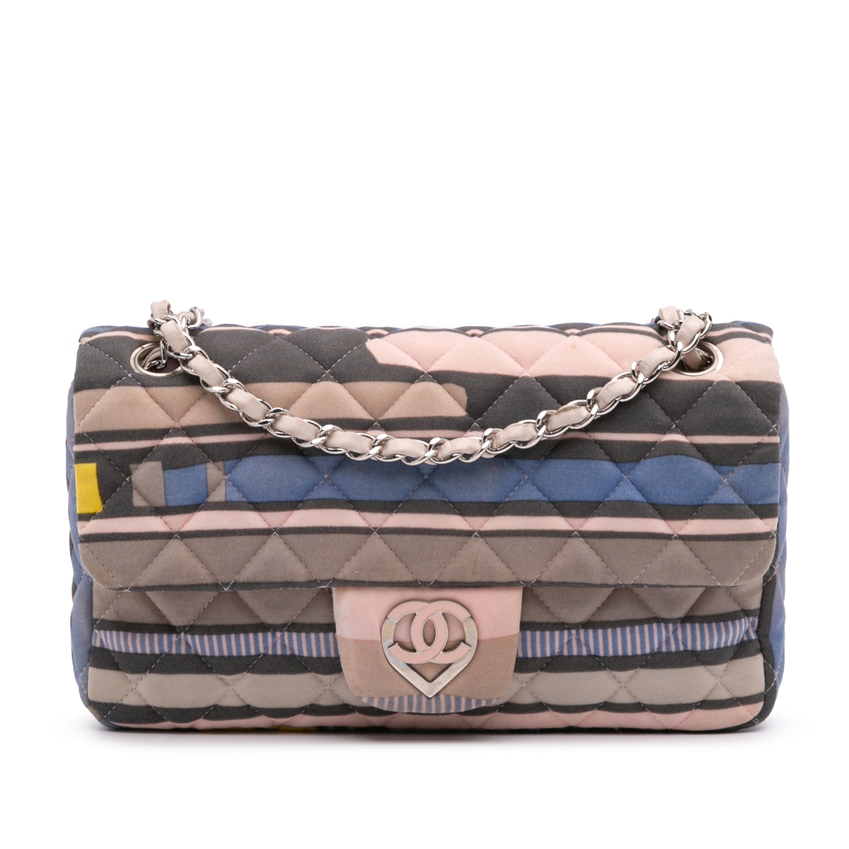 Small Quilted Jersey Ocean Drive Flap