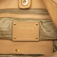 Vitello Daino Front Zip Hobo