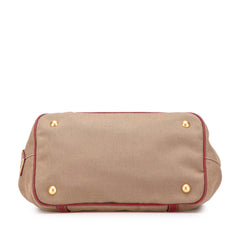 Canvas Canapa Logo Bow Satchel