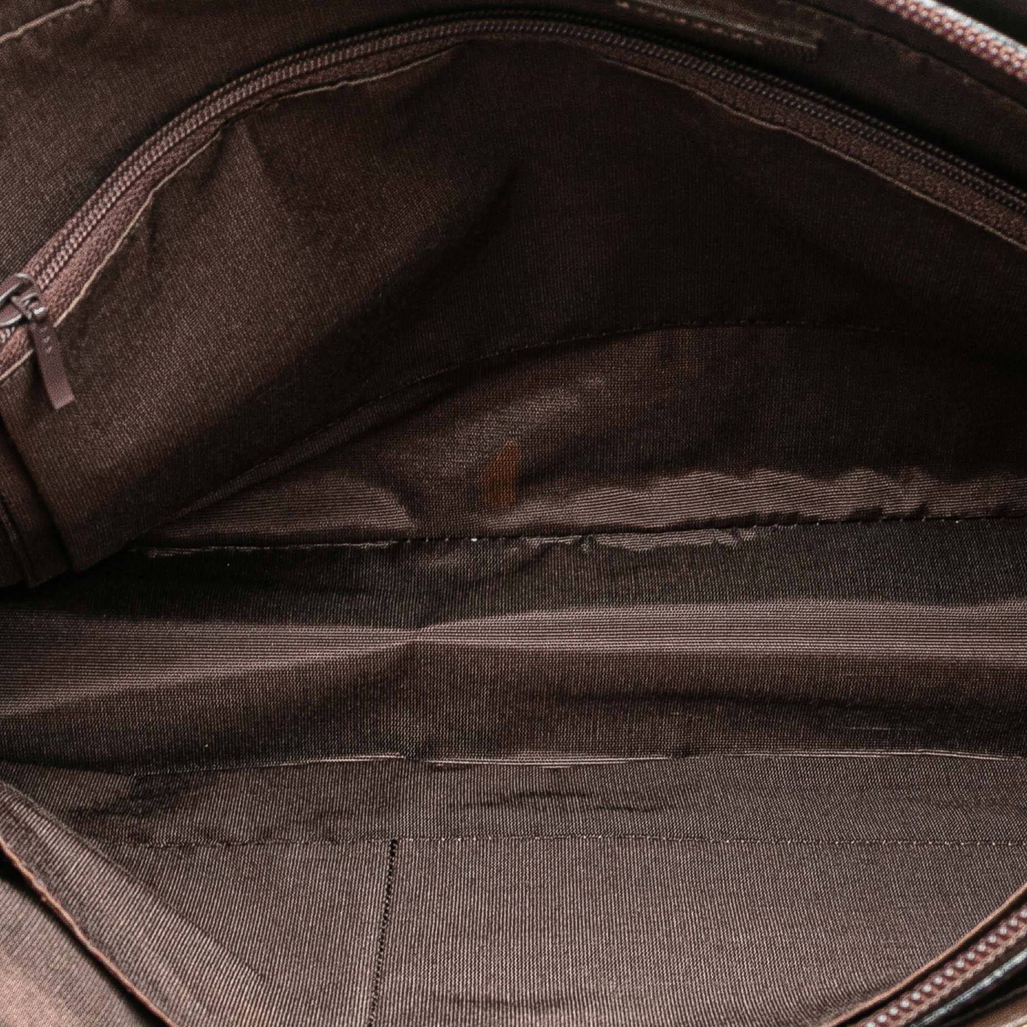 House Check Canvas Tote