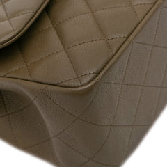 Jumbo Classic Caviar Double Flap