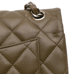 Jumbo Classic Caviar Double Flap