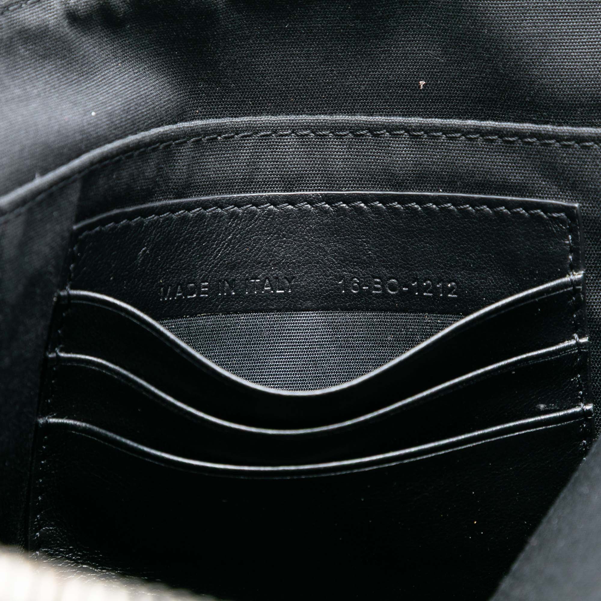 Oblique Canvas Pouch