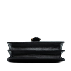 Medium Dollar Calfskin Interlocking G Crossbody