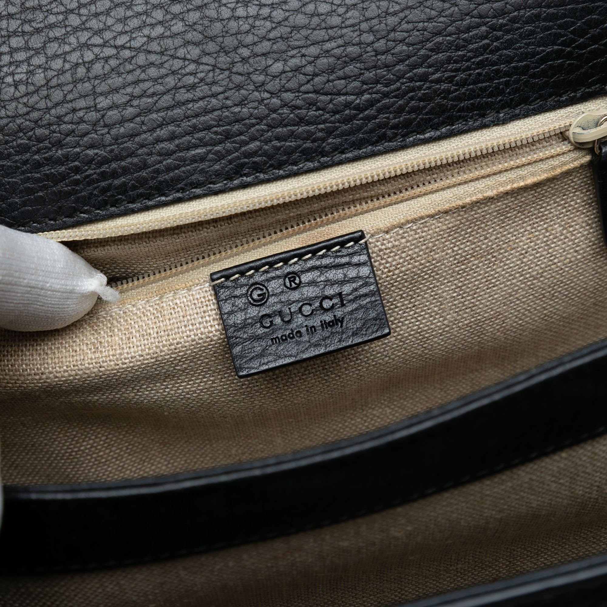 Medium Dollar Calfskin Interlocking G Crossbody