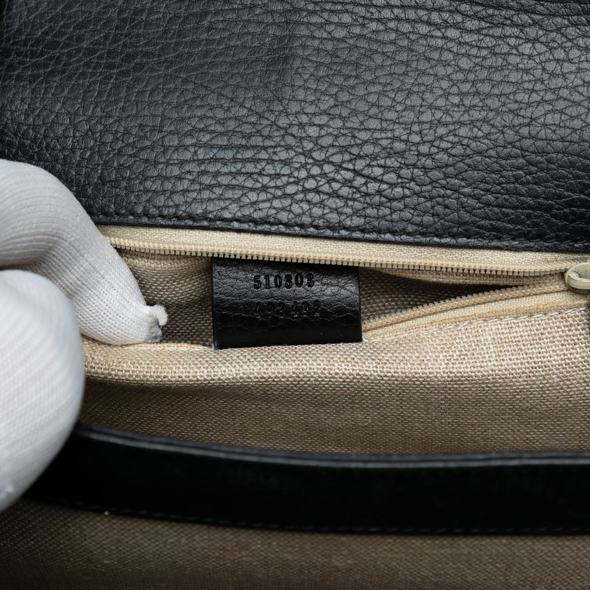 Medium Dollar Calfskin Interlocking G Crossbody