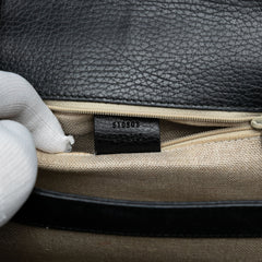 Medium Dollar Calfskin Interlocking G Crossbody