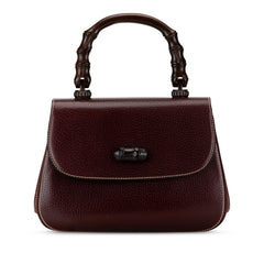 Calfskin Bamboo Handbag