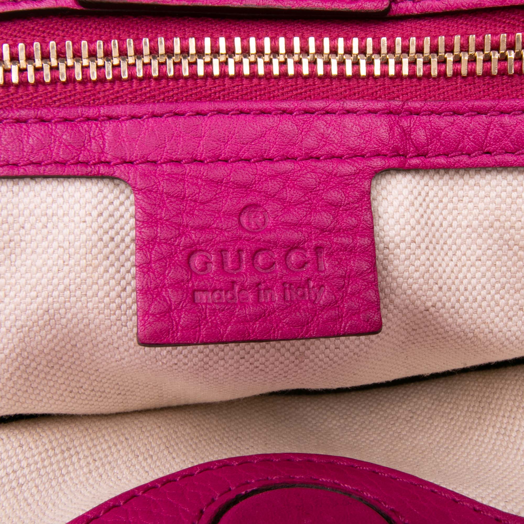 Medium Calfskin Bamboo Shopper Satchel