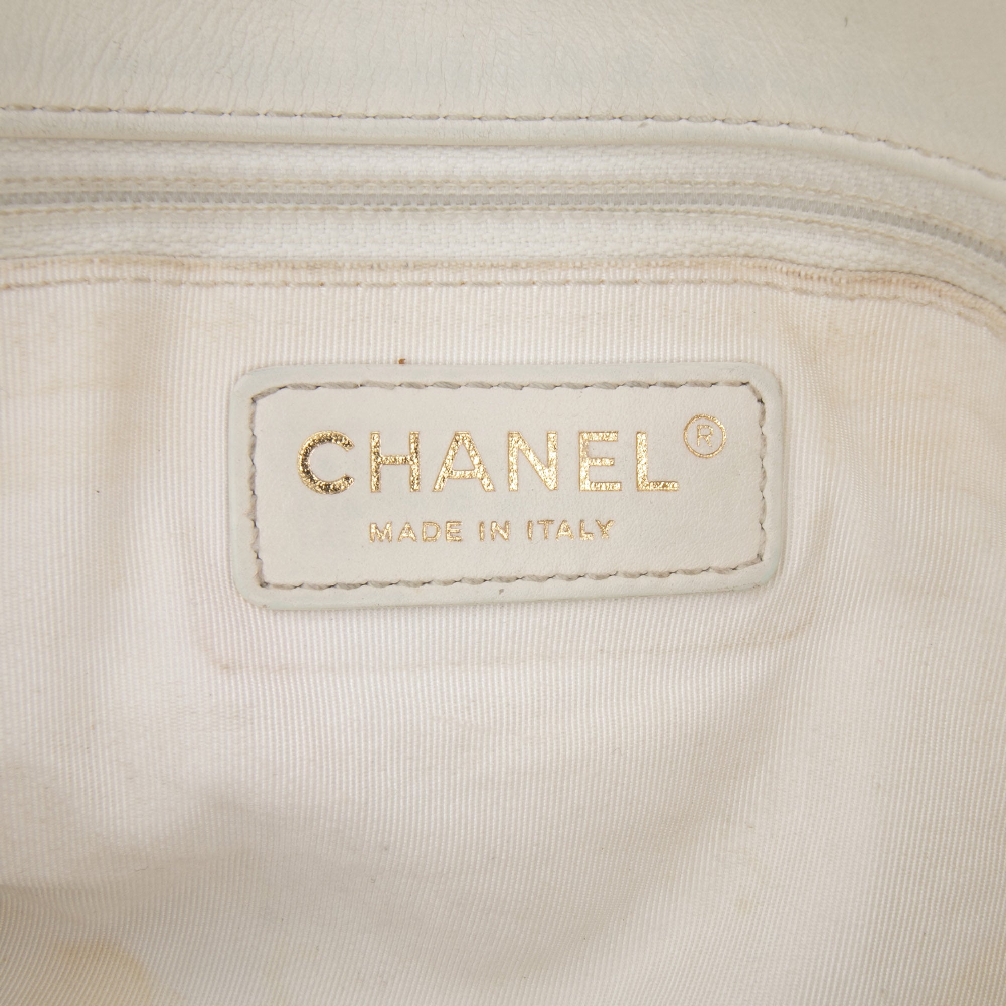 Medium Stitched Calfskin Covered CC Flap