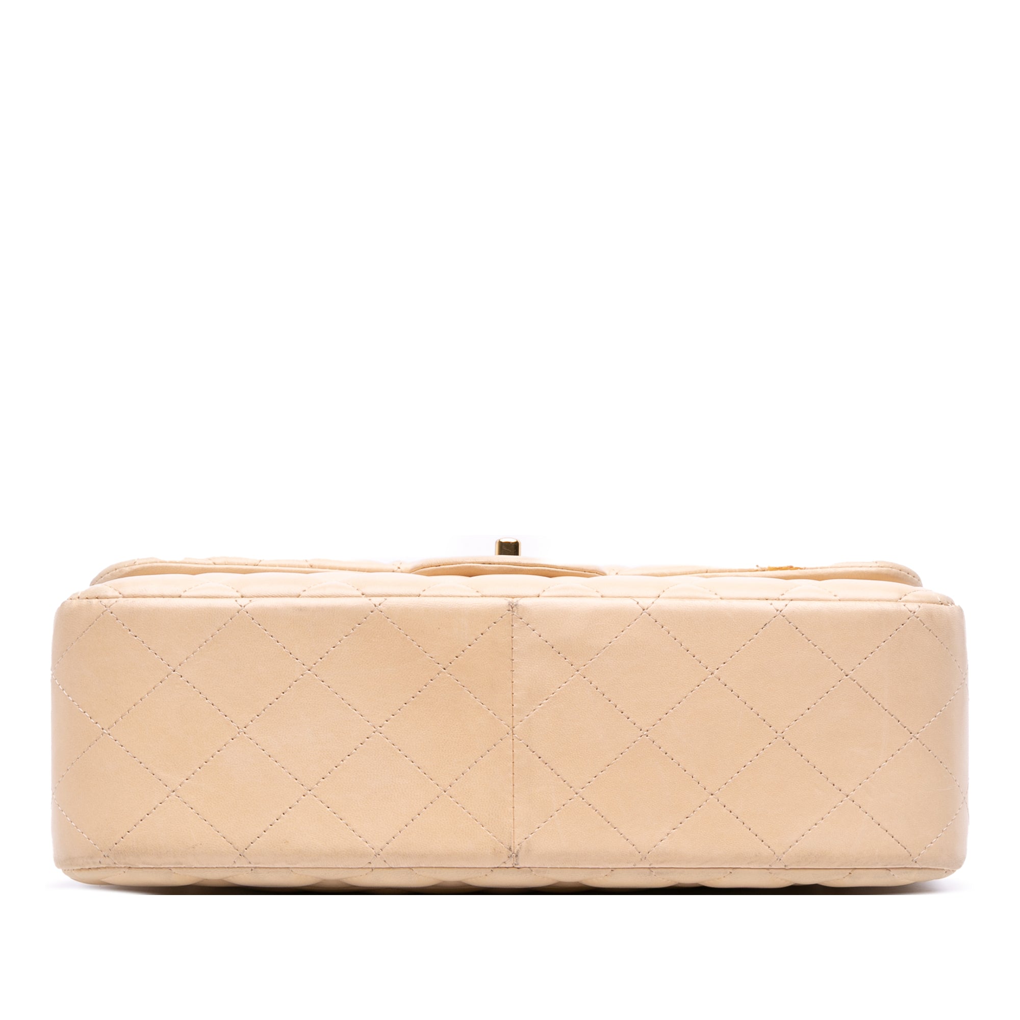 Jumbo Classic Lambskin Double Flap