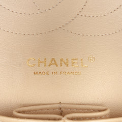Jumbo Classic Lambskin Double Flap